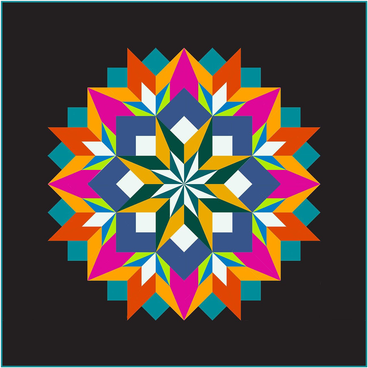 Star Day Quilt Pattern by Windmill Quilts