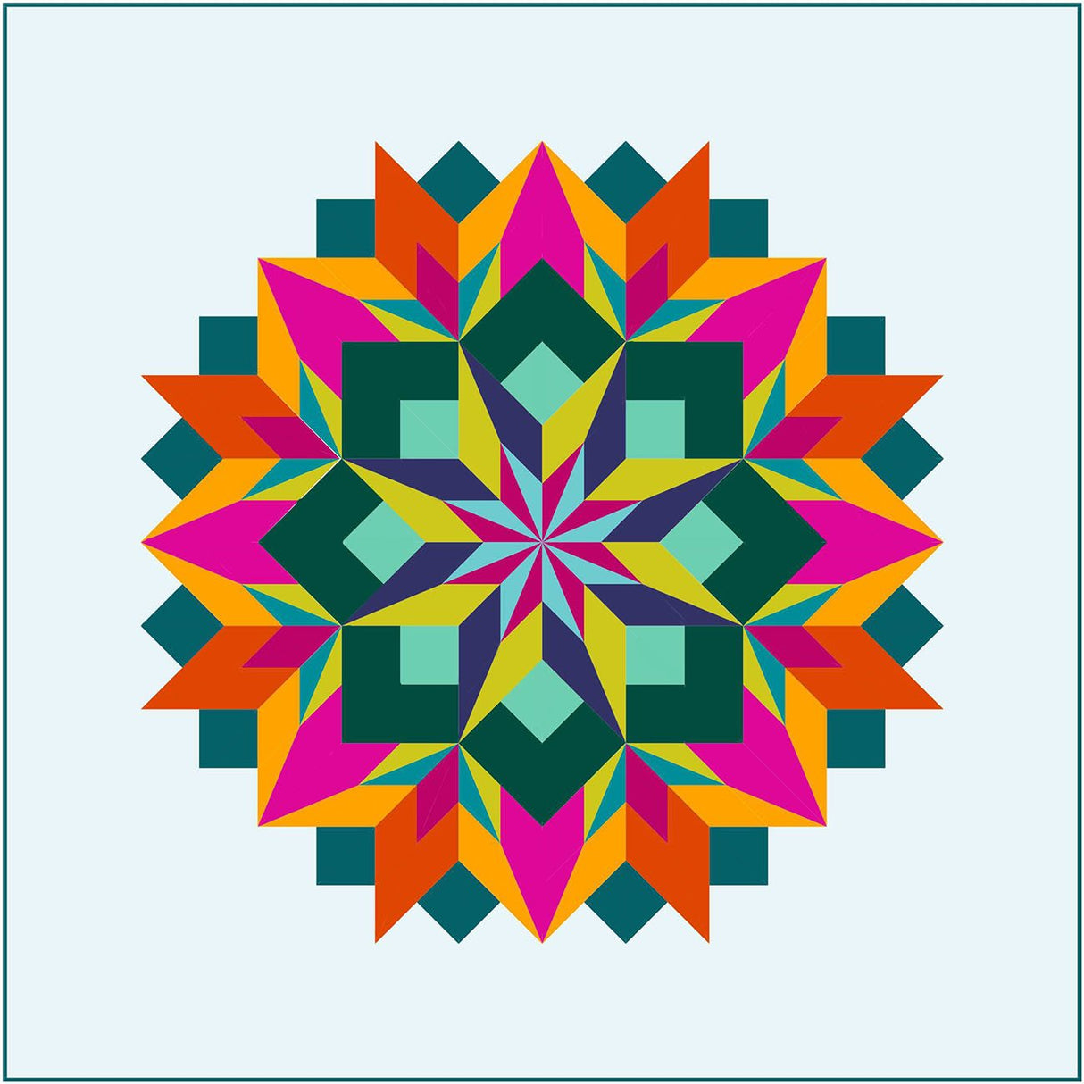 Star Day Quilt Pattern by Windmill Quilts