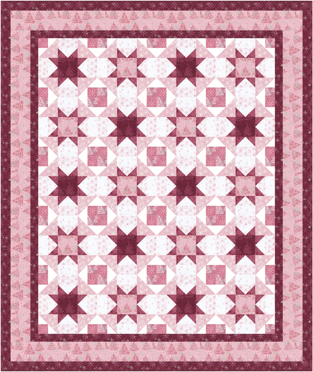 Winter Sparkle Downloadable Pattern by Needle In A Hayes Stack