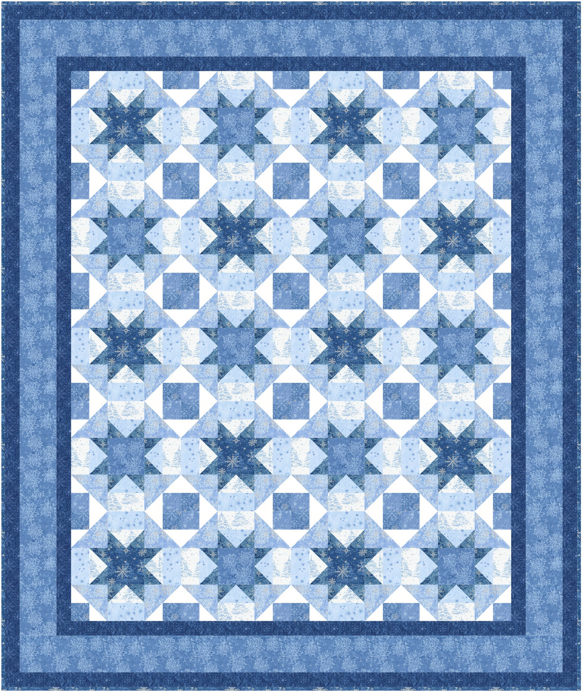 Winter Sparkle Downloadable Pattern by Needle In A Hayes Stack