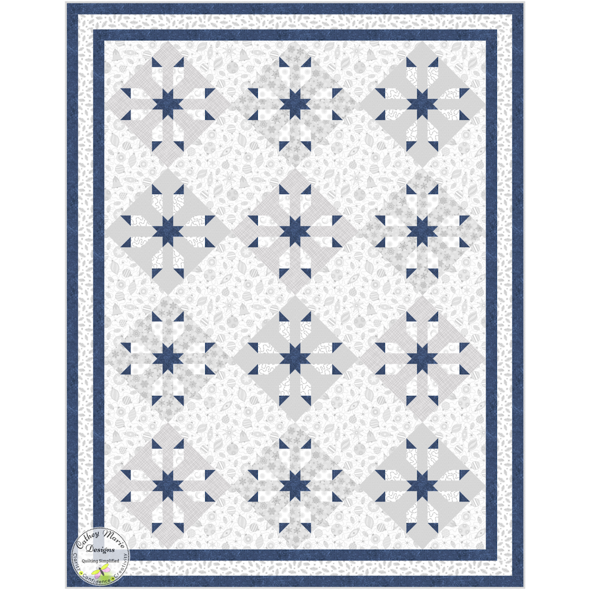 Winter Flurries Downloadable Pattern by Cathey Marie Designs