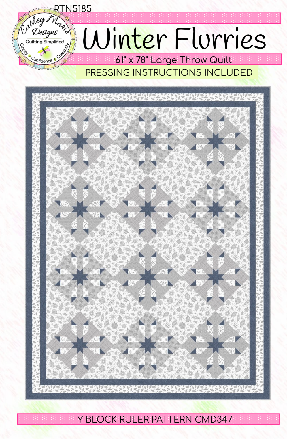 Winter Flurries Downloadable Pattern by Cathey Marie Designs