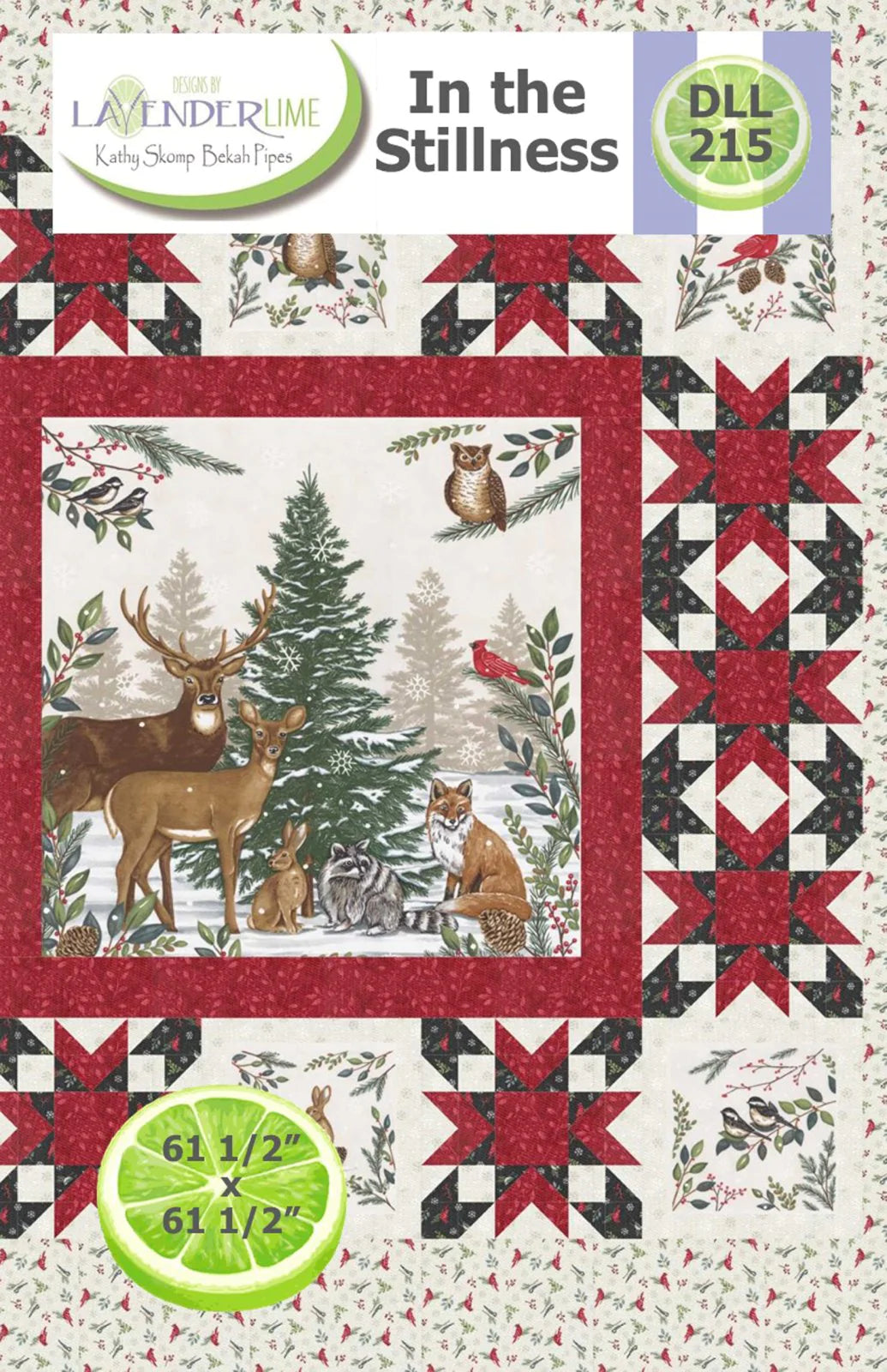 In the Stillness Downloadable Pattern by Lavender Lime Quilting