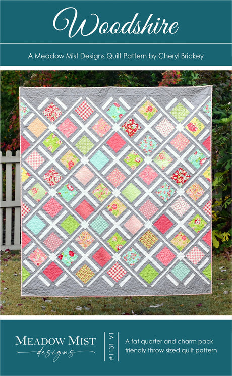 Woodshire Quilt Pattern by Meadow Mist Designs
