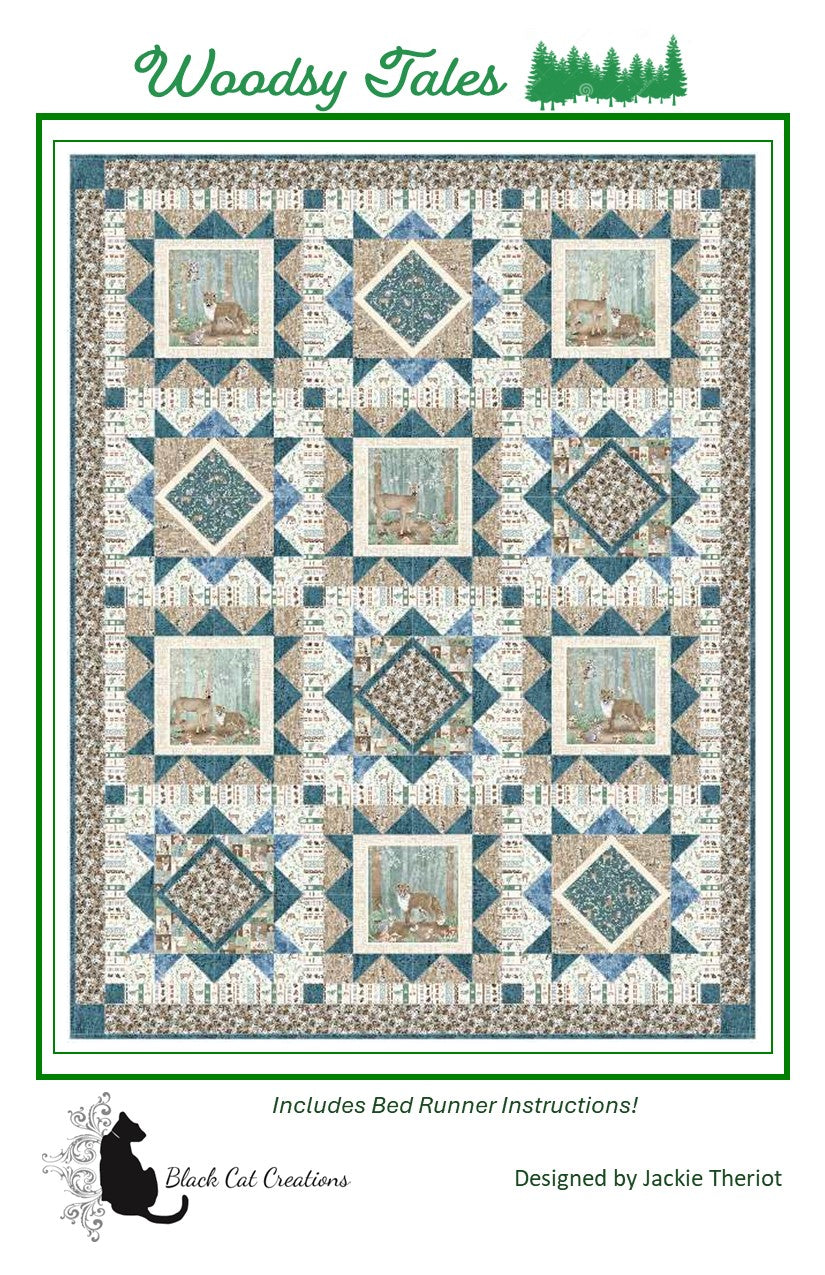 Woodsy Tales Downloadable Pattern by Black Cat Creations