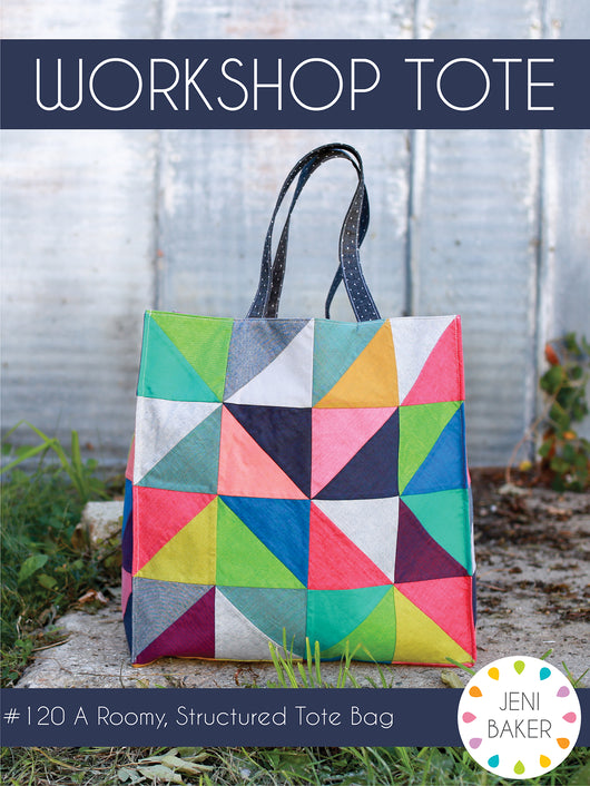 Workshop Tote Downloadable Pattern by Jeni Baker