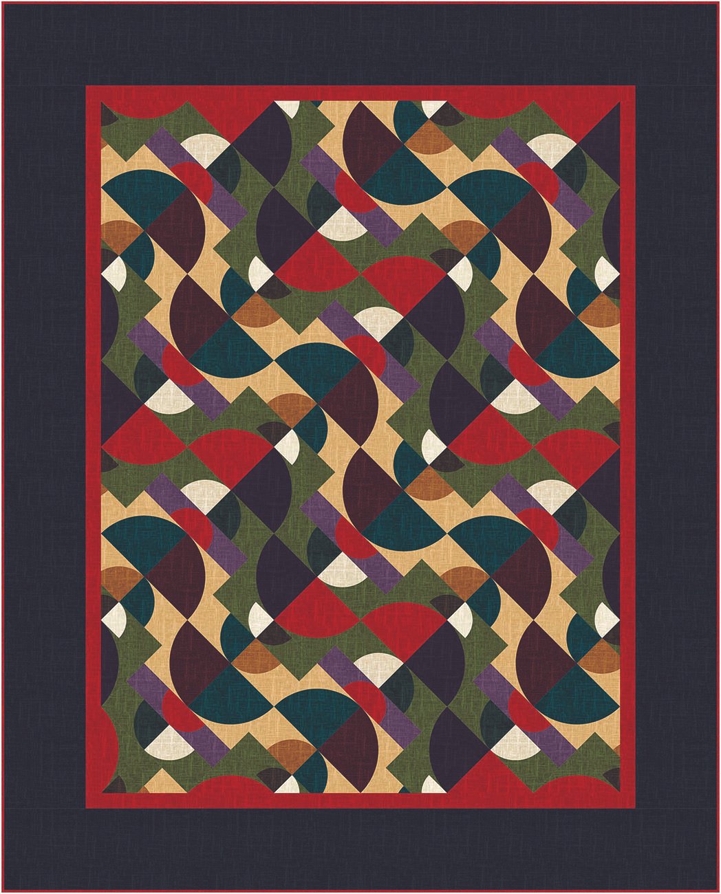 Woven Bells Downloadable Pattern by Windmill Quilts