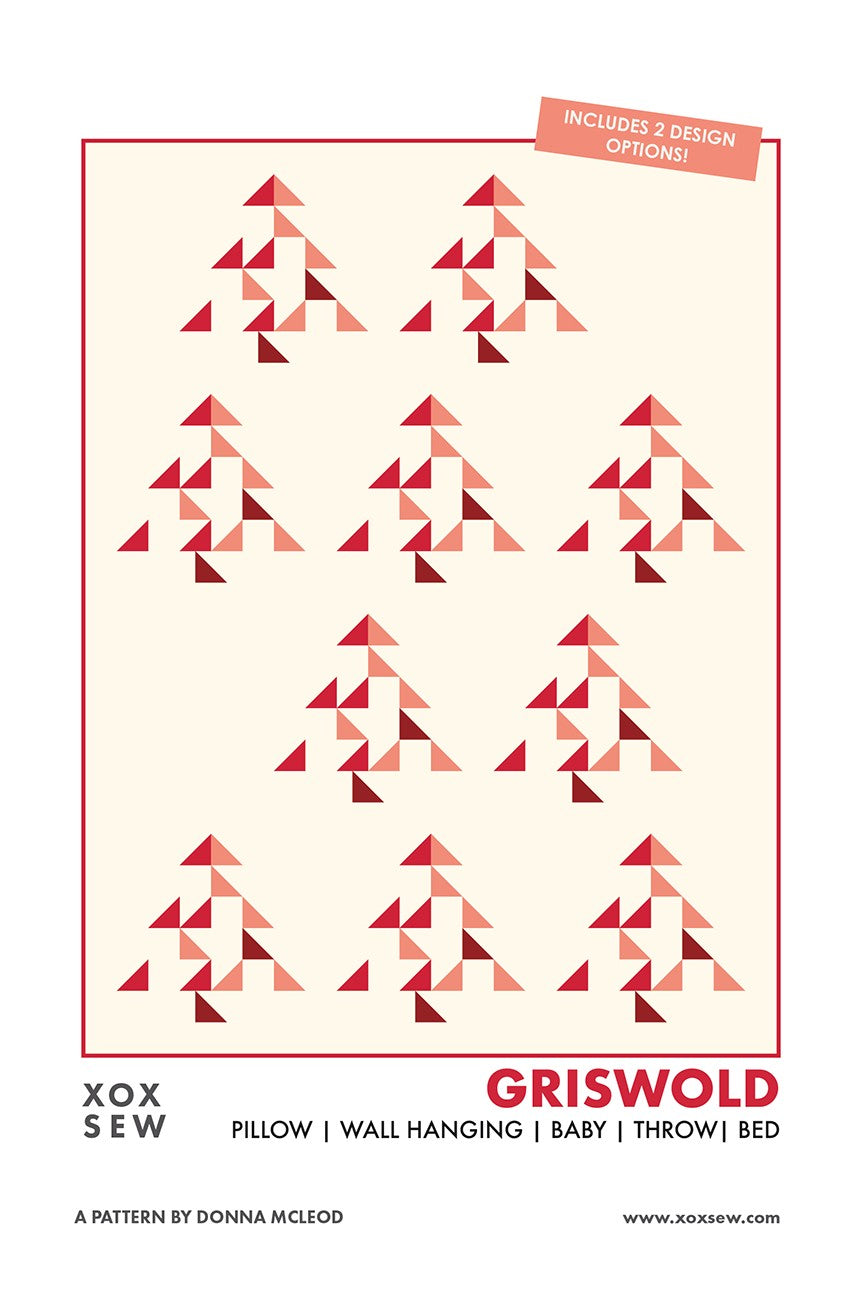 Griswold Quilt Pattern by XOXSEW