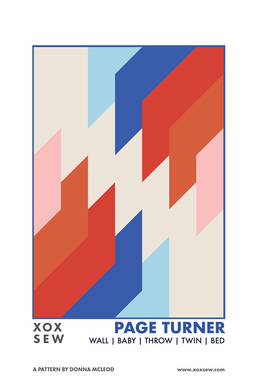 Page Turner Quilt Pattern by XOXSEW