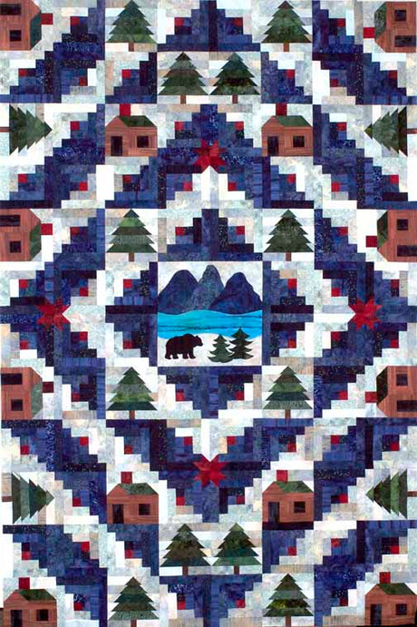 Yaak River Cabin Quilt Pattern by Animas Quilts Publishing