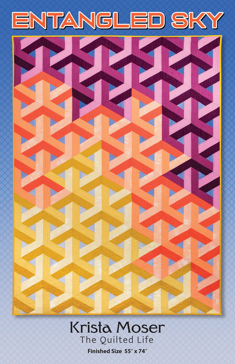 Entangled Sky Downloadable Pattern by Krista Moser, The Quilted Life