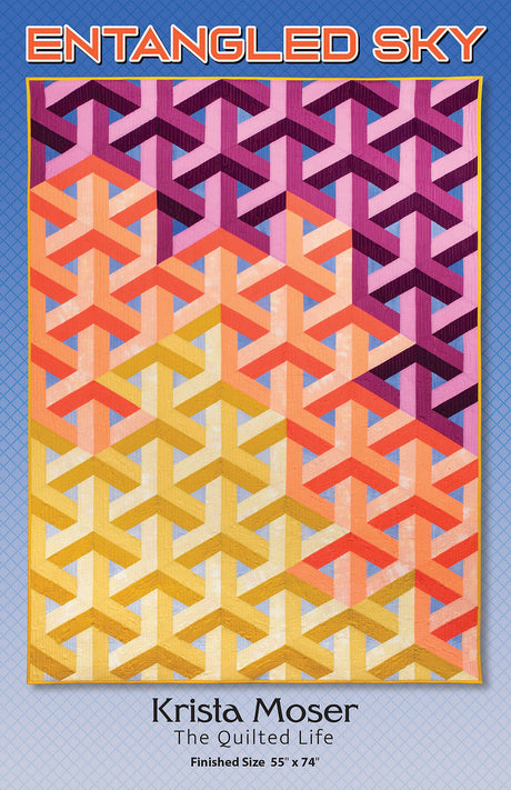 Entangled Sky Downloadable Pattern by Krista Moser, The Quilted Life