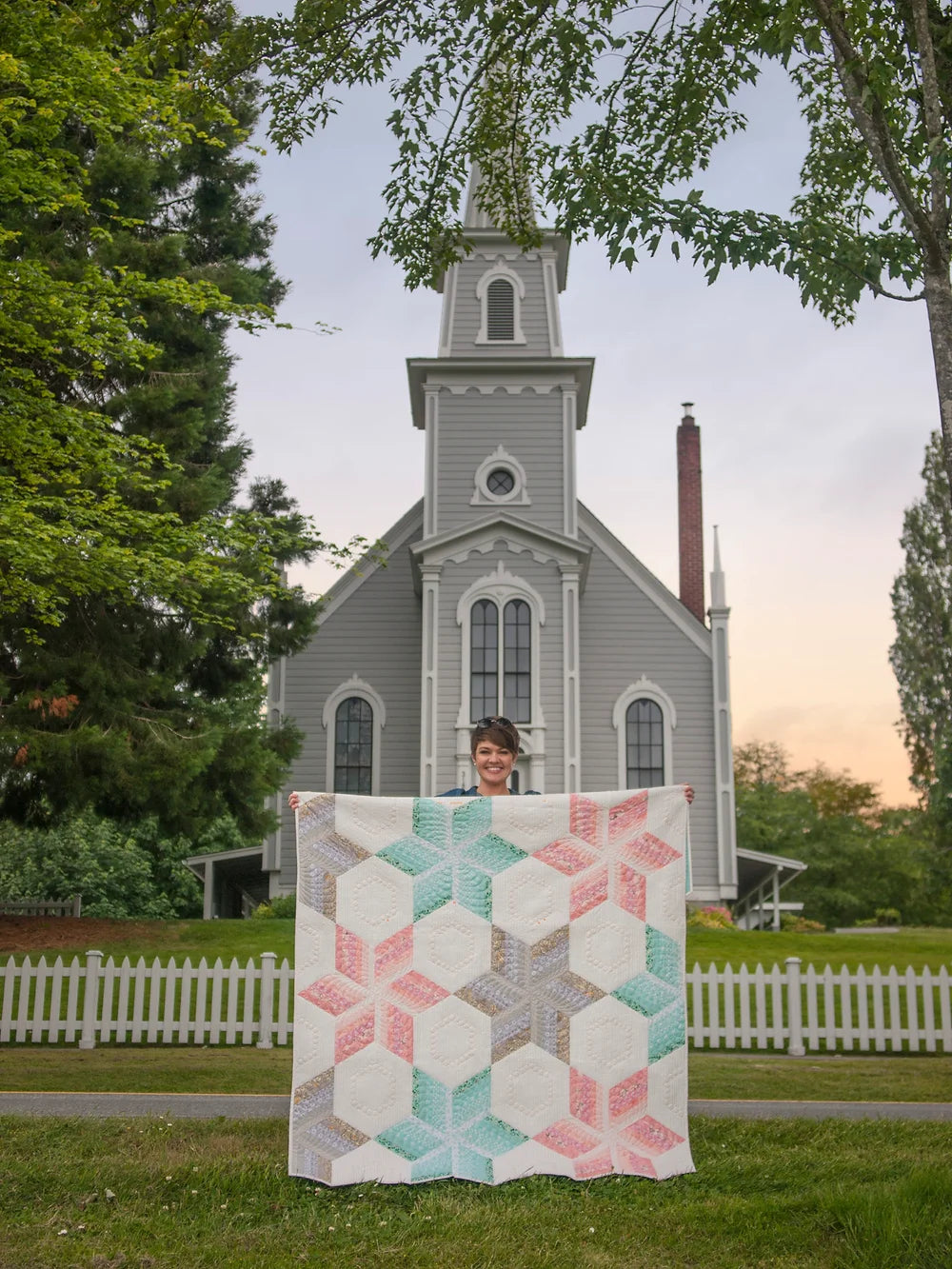 Champagne & Pearls Quilt Pattern by Krista Moser from The Quilted Life