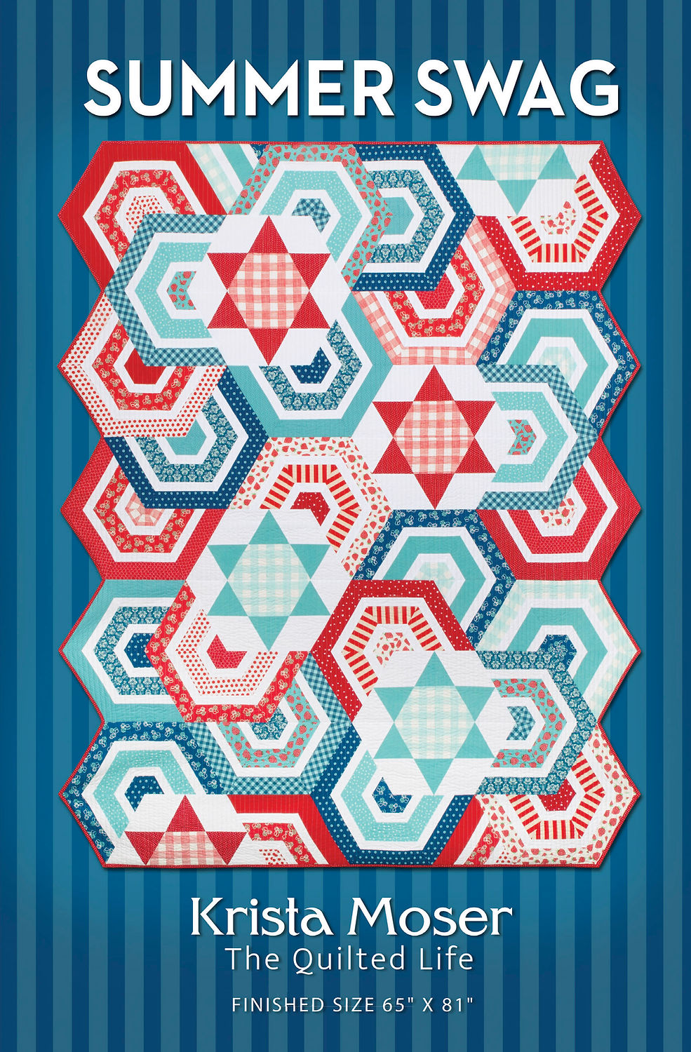 Summer Swag Downloadable Pattern by Krista Moser, The Quilted Life