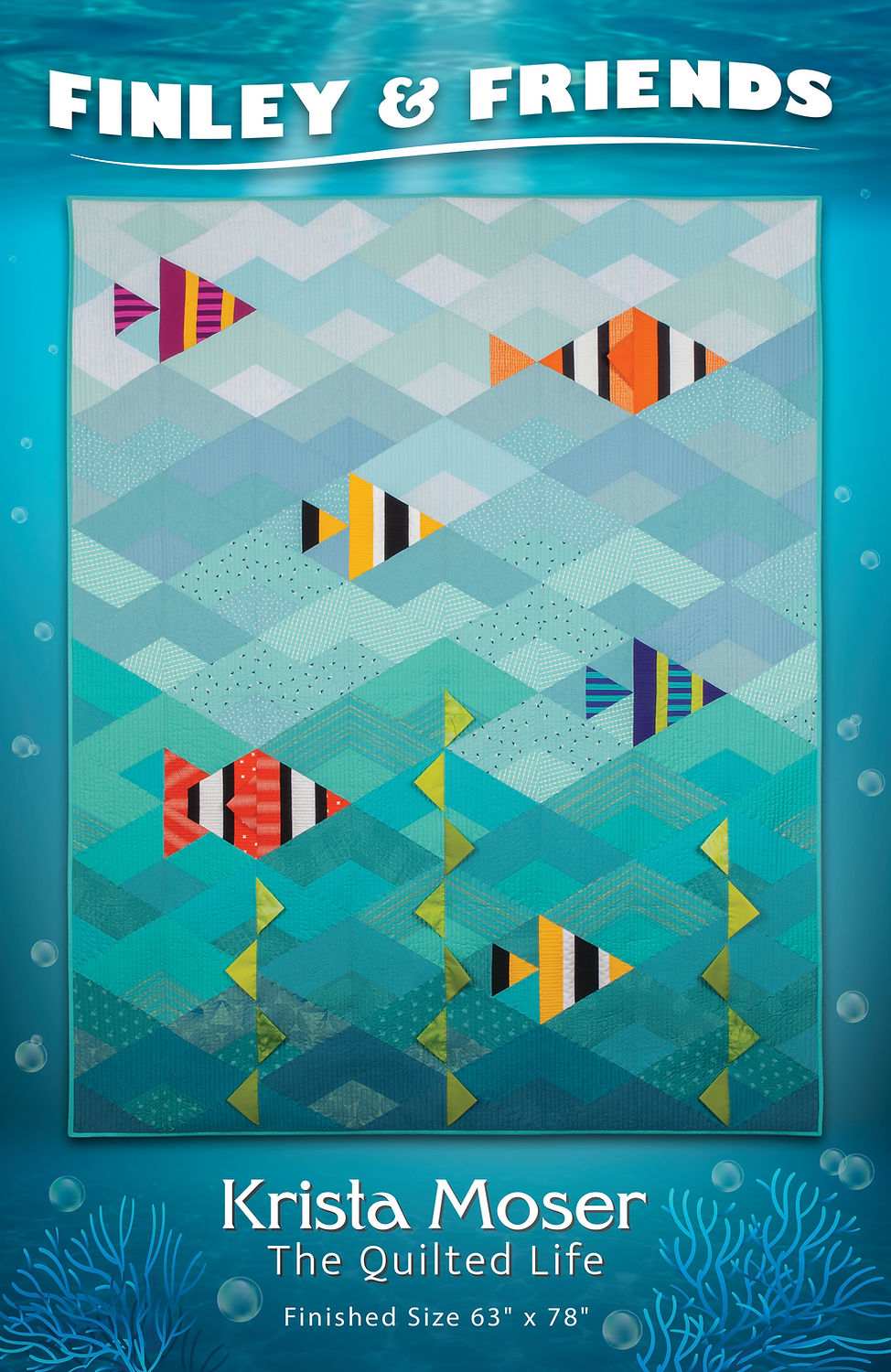 Finley & Friends Downloadable Pattern by Krista Moser, The Quilted Life