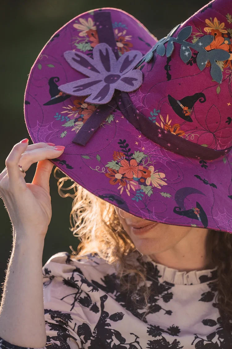 Quilted Witch's Hat Pattern by Bee Sew Inspired