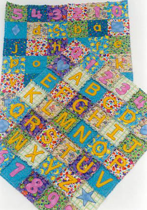 The Baby Learning Quilt Pattern by Kay Buffington