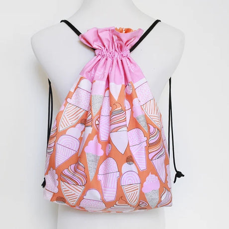 Lined Drawstring Bag Downloadable Pattern