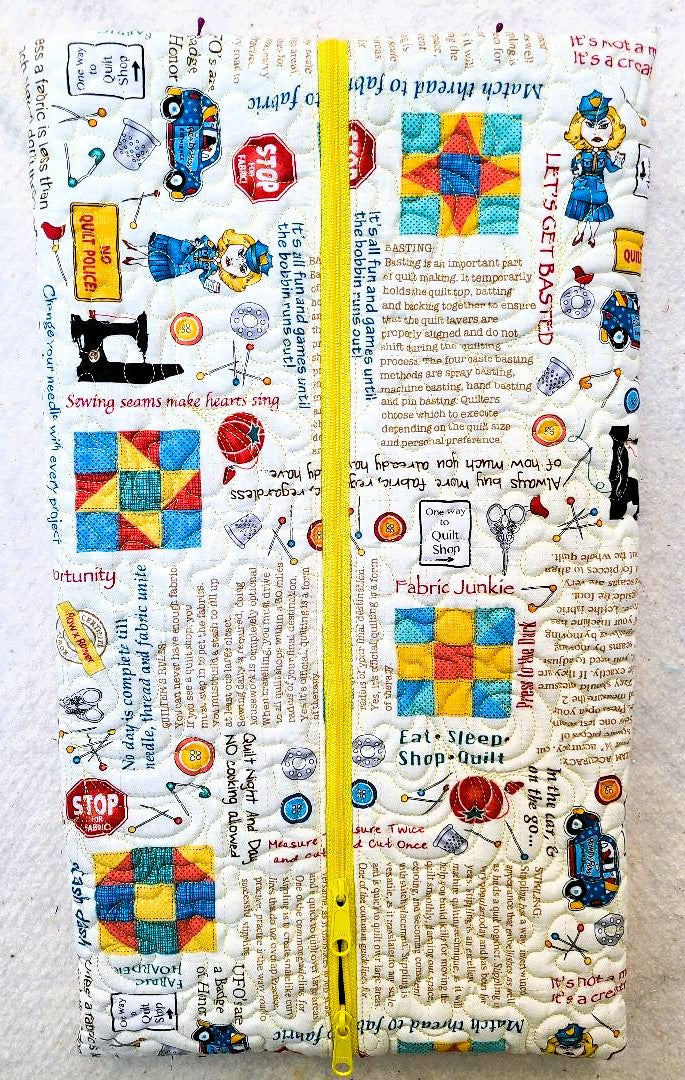 Ruler Bag Downloadable Pattern by Sam Quilt Designs