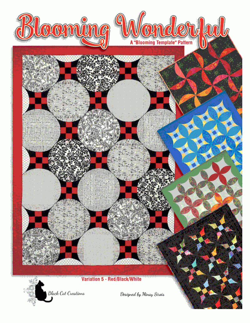 Blooming Wonderful Pattern by Black Cat Creations
