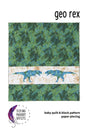 Geo Rex Quilt Pattern by Flying Parrot Quilts