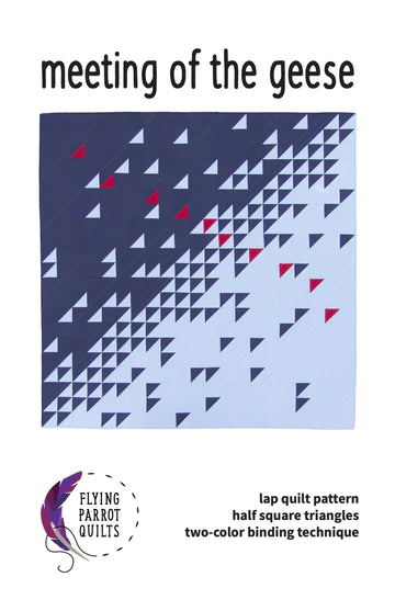 Meeting of the Geese Quilt Pattern by Flying Parrot Quilts