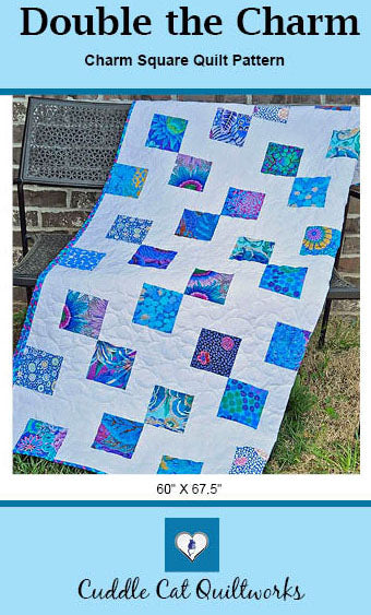 Double the Charm Quilt Pattern by Cuddle Cat Quiltworks