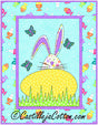 Bunny and Egg Quilt Pattern by Castilleja Cotton