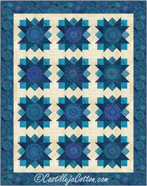Medallion Stars Quilt Pattern – Quilting Books Patterns and Notions