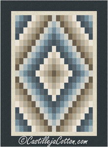Crystal Trip Cambridge Quilt Pattern by Castilleja Cotton