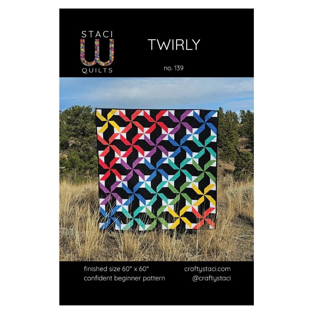 Twirly Downloadable Pattern by Staci W Quilts
