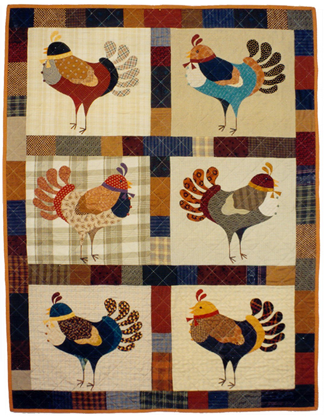 Turkey Dance Quilt Pattern