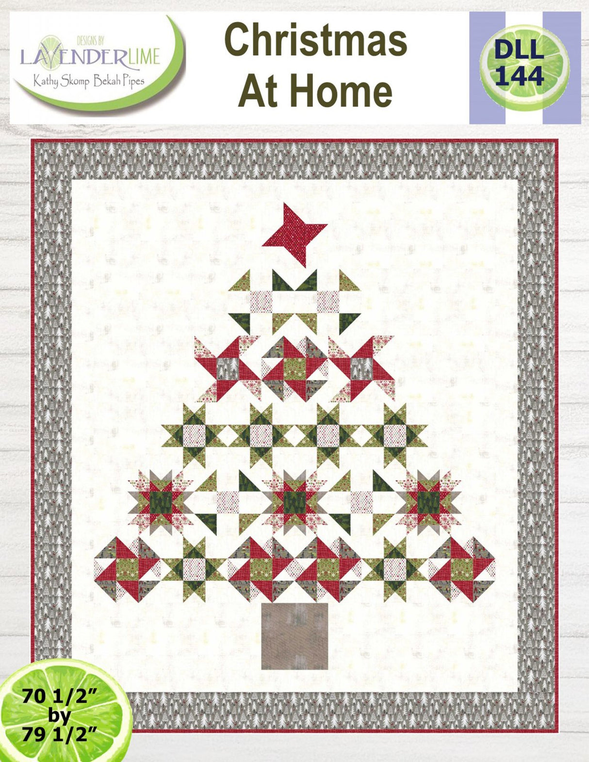Christmas At Home Downloadable Pattern by Lavender Lime Quilting