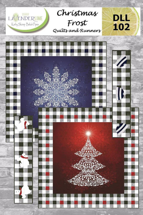 Christmas Frost Downloadable Pattern by Lavender Lime Quilting