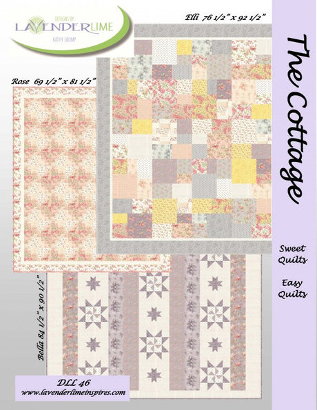 The Cottage Quilt Pattern by Lavender Lime Quilting