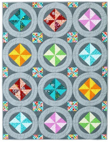 Pinwheel Rings Quilt Pattern – Quilting Books Patterns and Notions