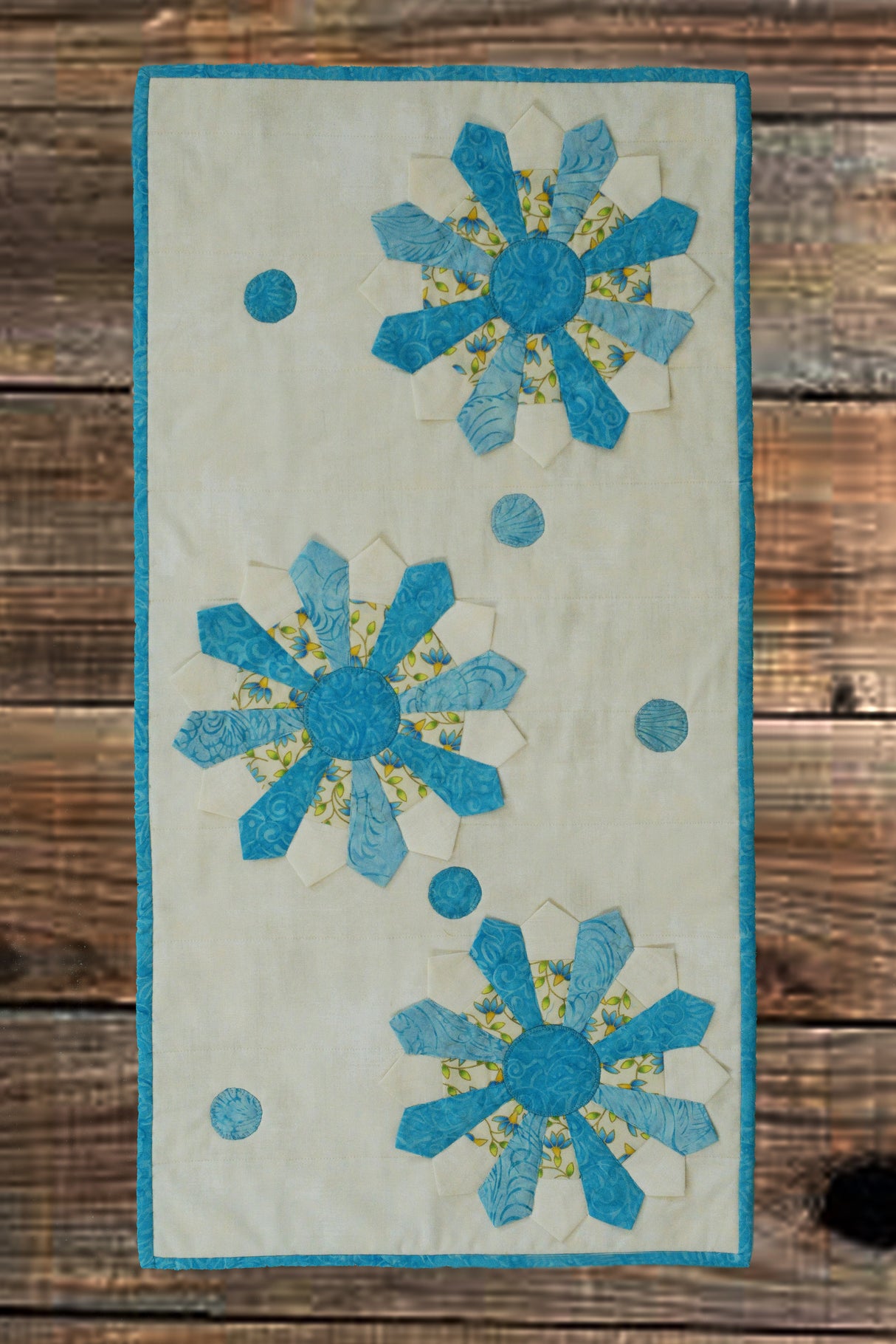 Drifting Dresden Plates Quilt Pattern by Kay Buffington