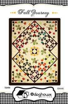 Fall Journey Quilt Pattern by In The Doghouse Designs