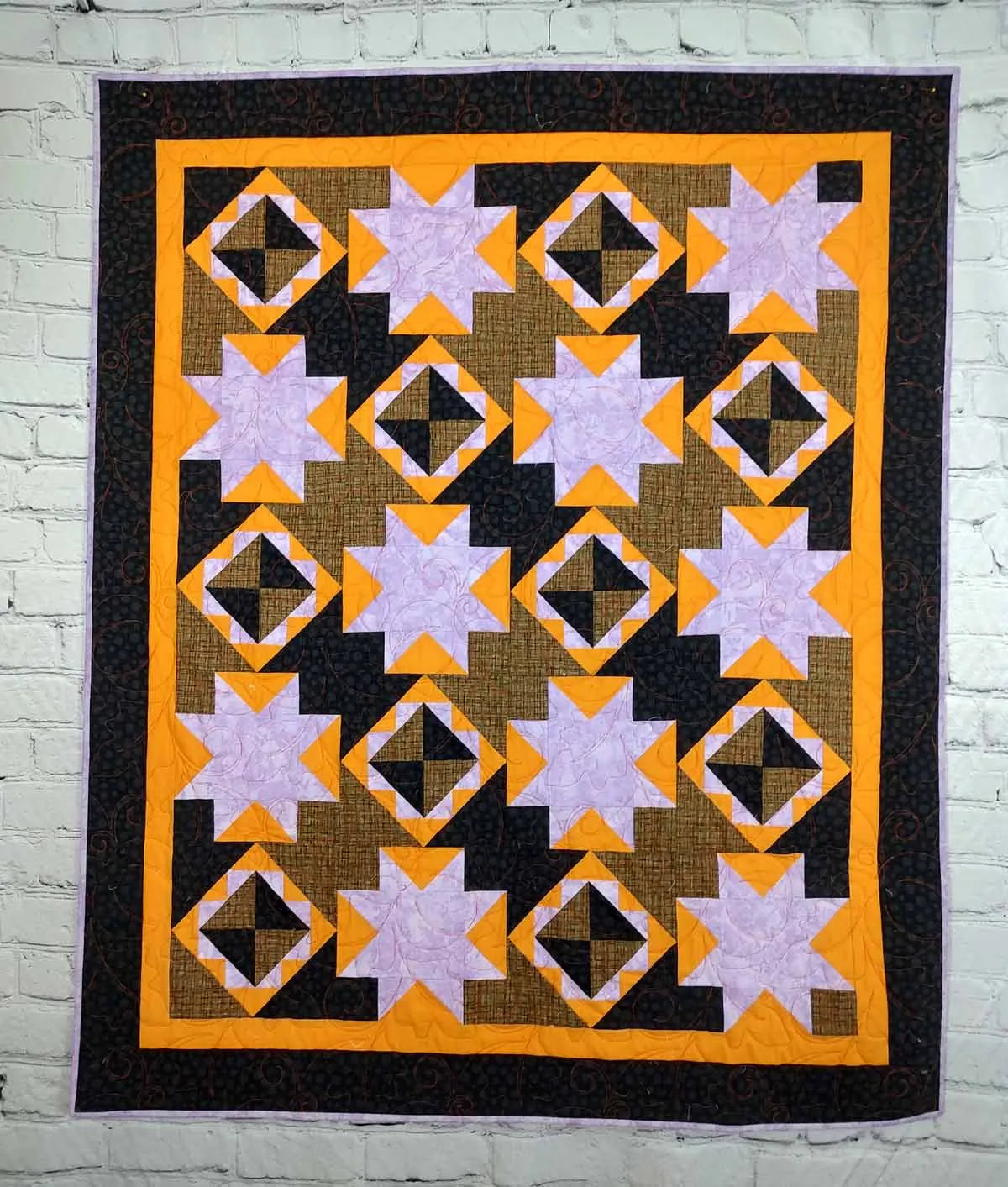 Pumpkin Vines Pattern by Beaquilter