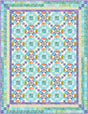 Palm Leaves Quilt Pattern by Frog Hollow Designs