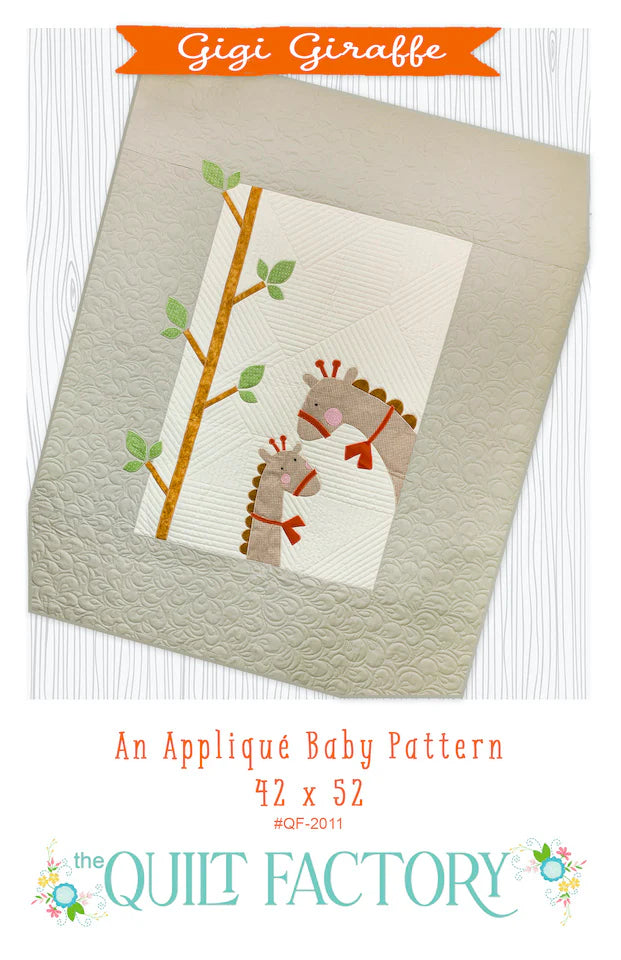 Gigi Giraffe Quilt Pattern by The Quilt Factory