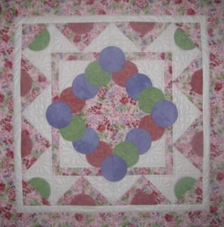Marblicious Table Topper Pattern by H. Corinne Hewitt Quilt Patterns