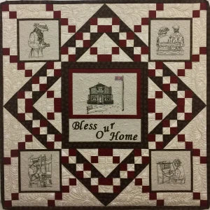 Bless our Home Downloadable Pattern by H. Corinne Hewitt Quilt Patterns