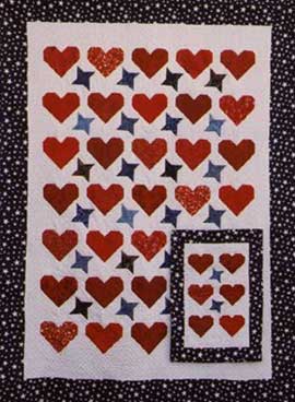 Hearts and Starts Quilt Pattern – Quilting Books Patterns and Notions