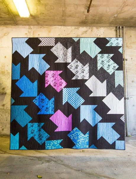 Sense of Direction Quilt Pattern by Orange Dot Quilts