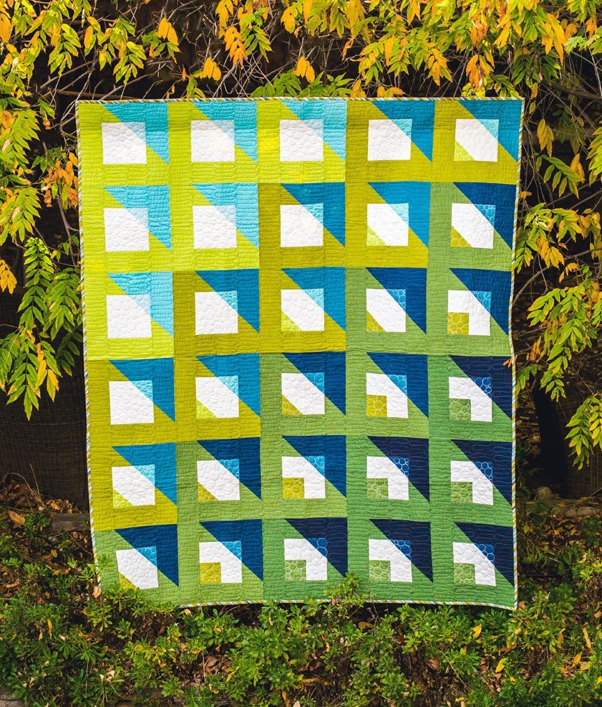 Boxing Play Quilt Pattern by Orange Dot Quilts