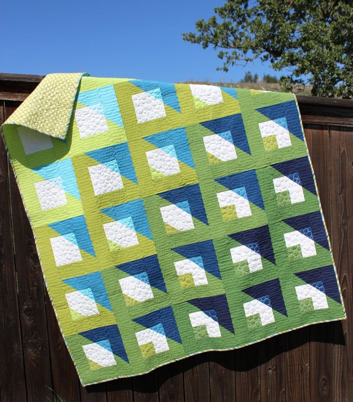 Boxing Play Quilt Pattern by Orange Dot Quilts