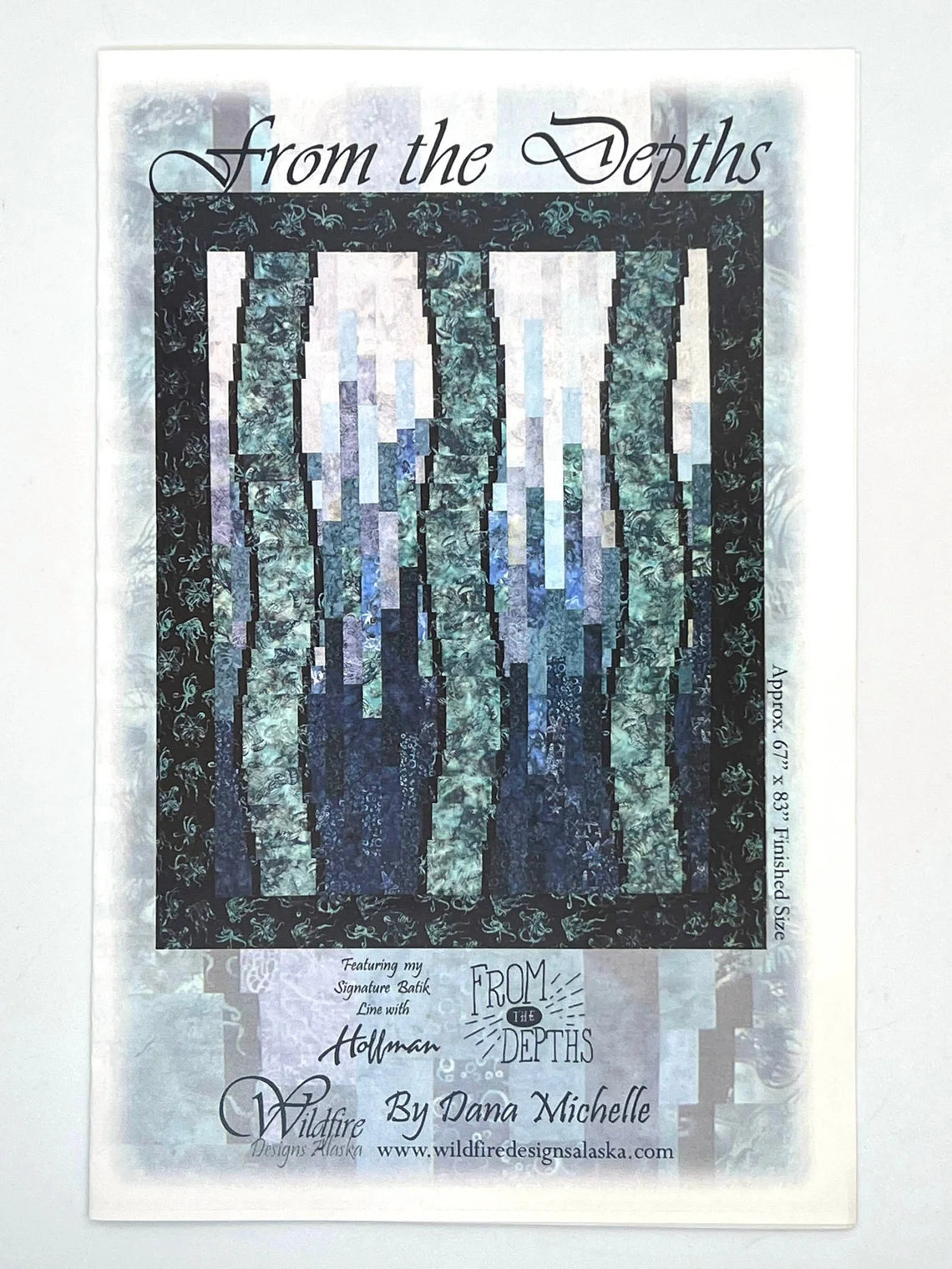 From the Depths Quilt Pattern by Wildfire Designs Alaska