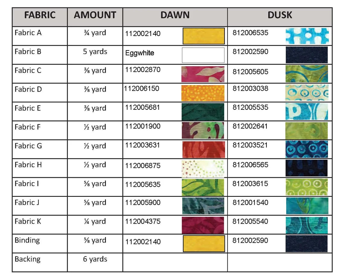 Luminous Quilt Pattern