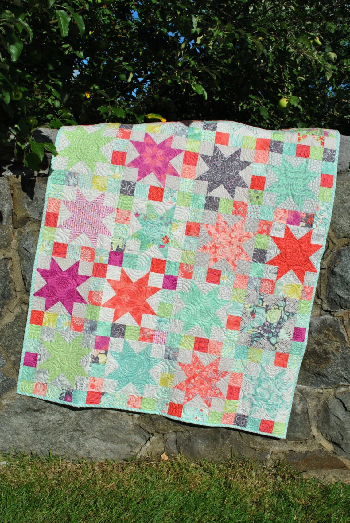 Sara’s Star Quilt Pattern by Sweet Janes Quilting and Design